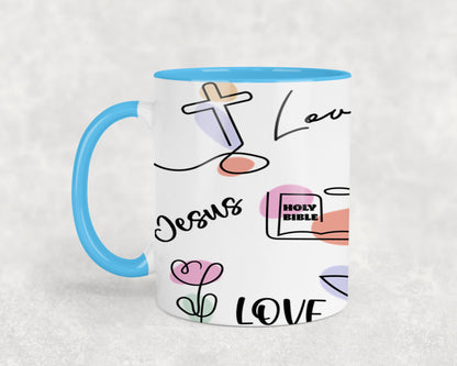 Jesus Love-10212 - mugs