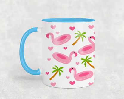 Cute Flamingo Hello Summer-10658 - mugs