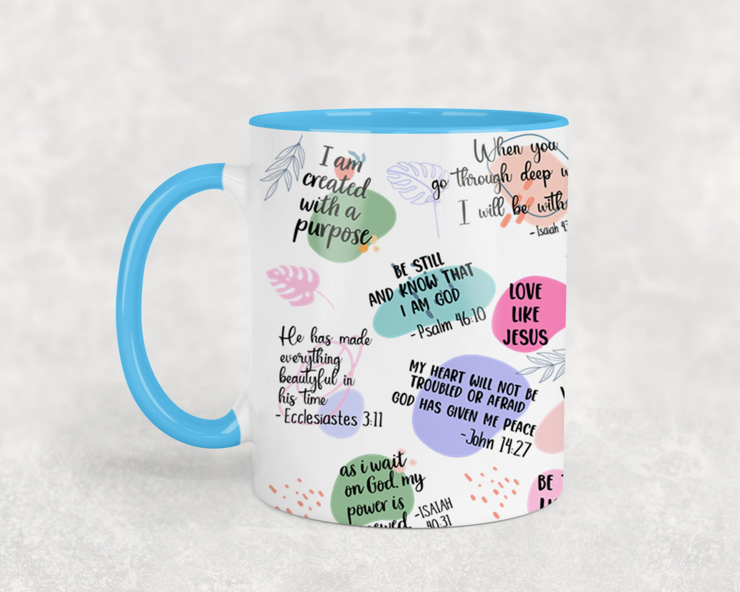 My Daily Bible Affirmation-10216 - mugs