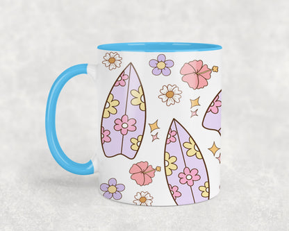 Hibiscos and Surfboard-10686 - mugs