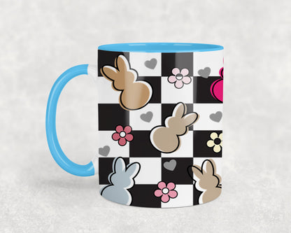 Easter Bunny Checkered-10457 - mugs