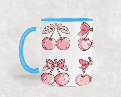 Pink Bow-9994 - mugs