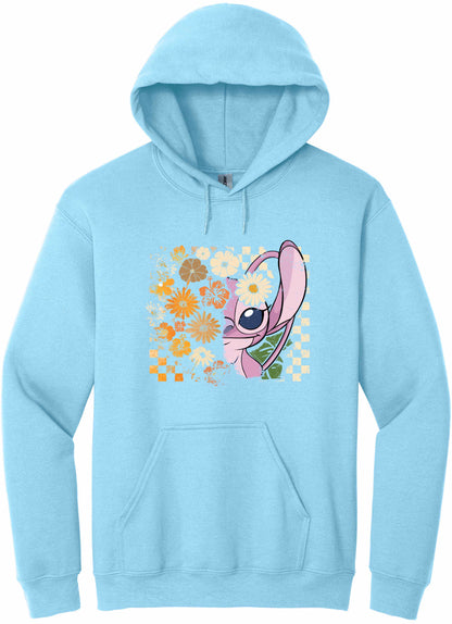 Trick or Treat Pink Alien - hoodie