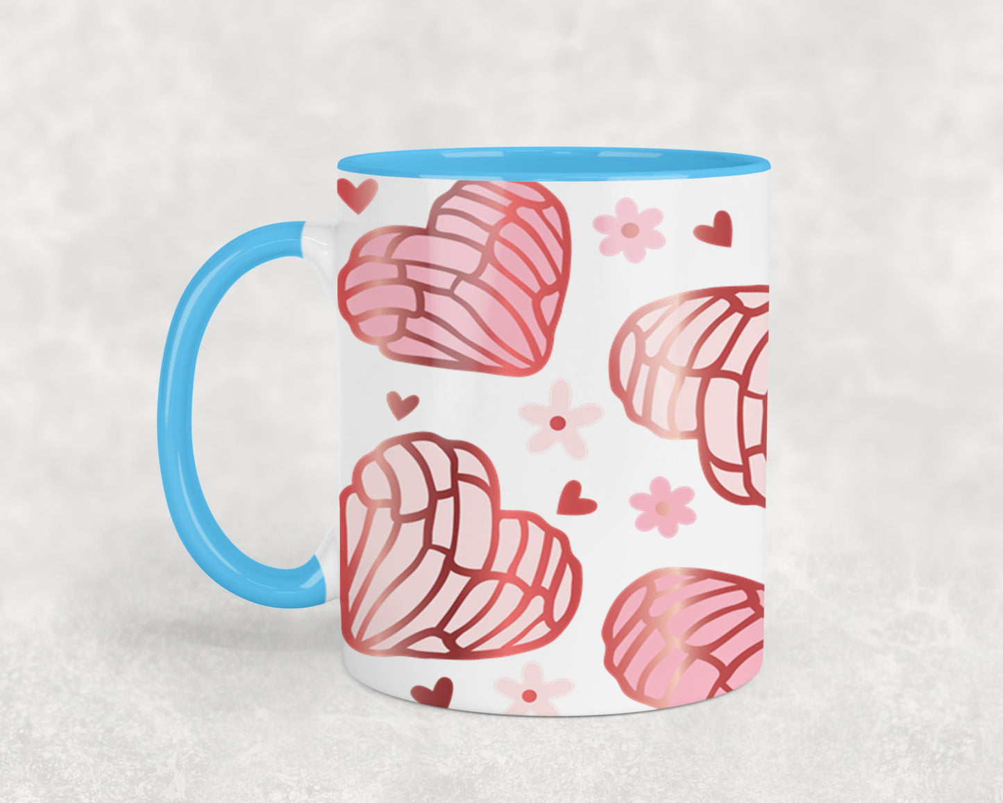 Concha Heart-10097 - mugs