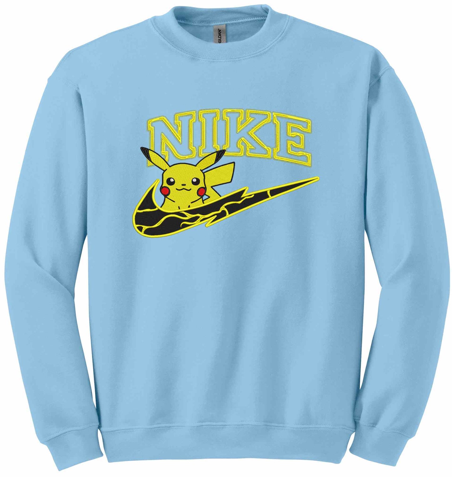 Pikachu Embroidered Logo-10776 - sweatshirt