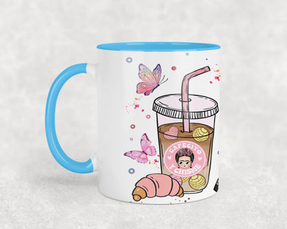 Cafecito y Chisme Mexican Girl-10047 - mugs