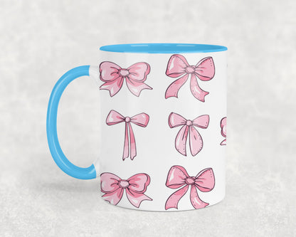 Pink Bow-9993 - mugs