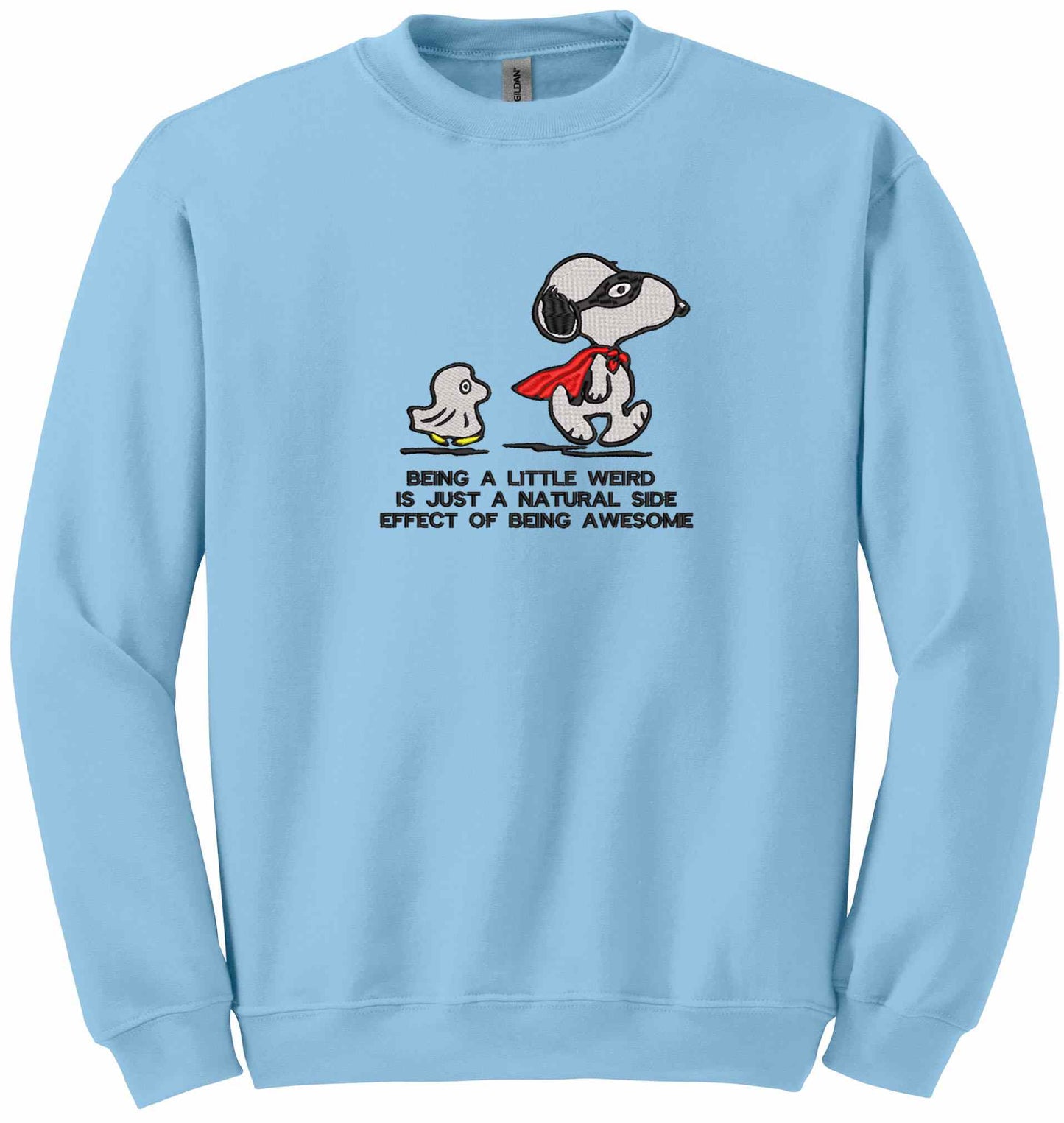 Beautiful positive message Embroidered - sweatshirt
