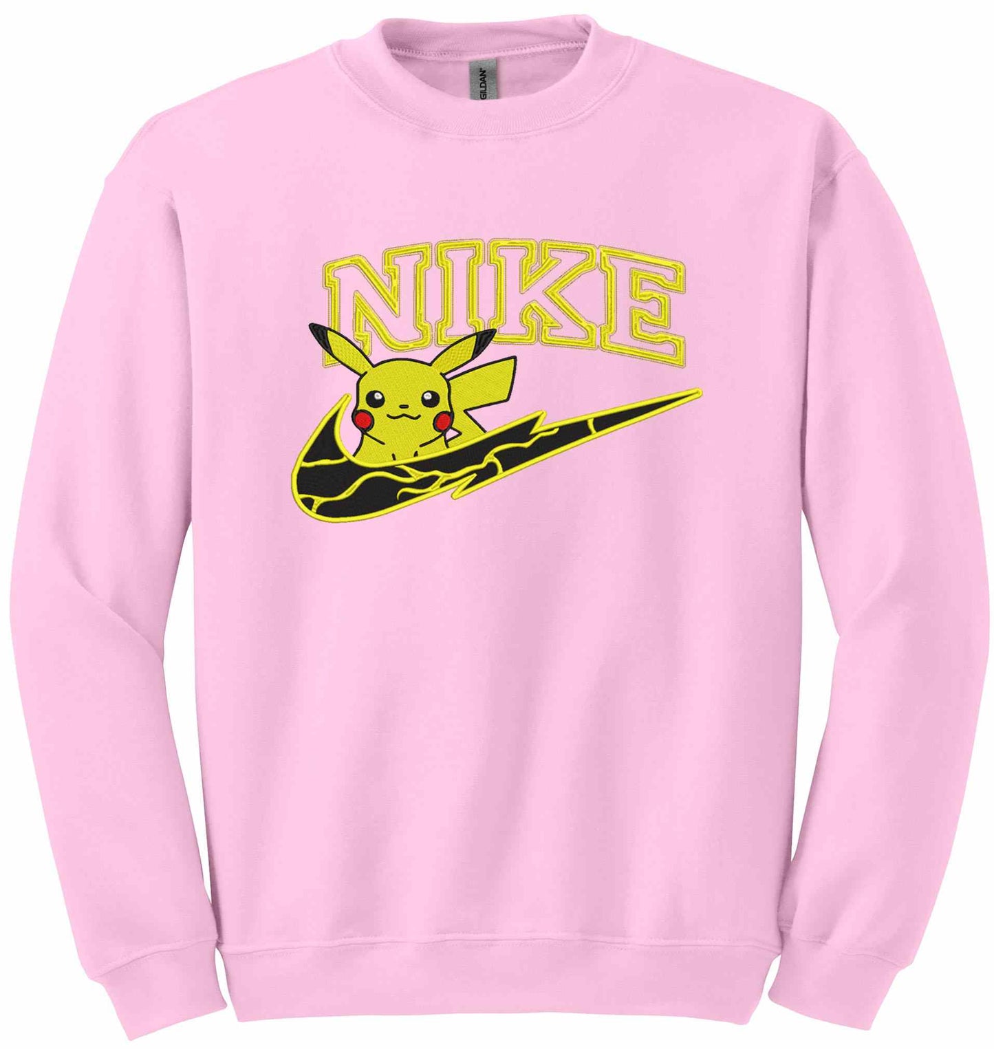 Pikachu Embroidered Logo - sweatshirt