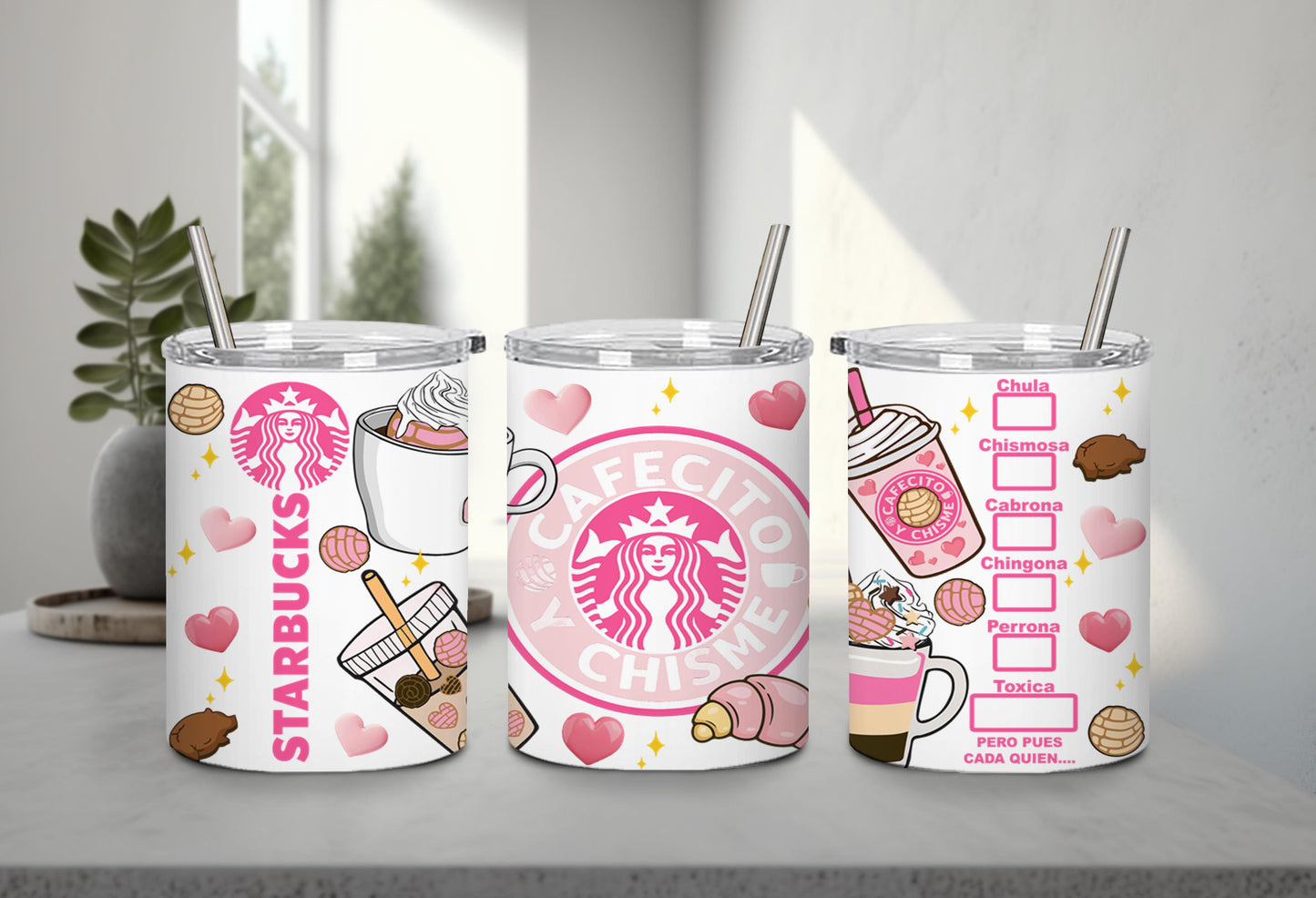 Cafecito y Chisme-10066 - tumbler