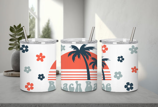 Beach Babe Retro Summer-10676 - tumbler