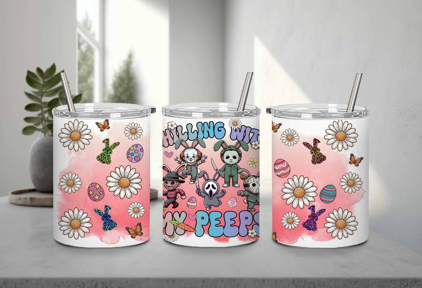 Easter Horror Killer-10329 - tumbler