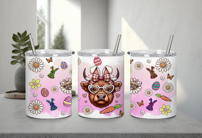 Highland Cow Easter-10388 - tumbler