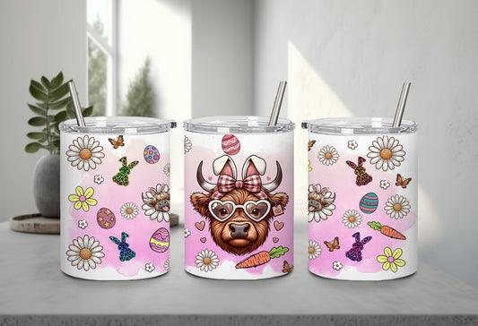 Highland Cow Easter-10388 - tumbler