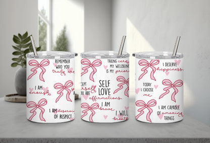 Self Love Affirmations-9908 - tumbler
