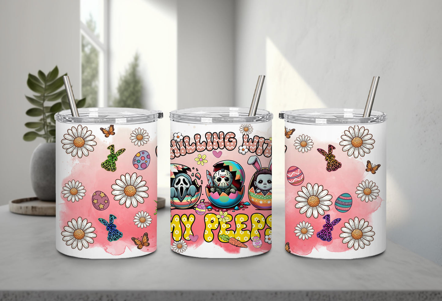 Easter Horror Killer-10335 - tumbler