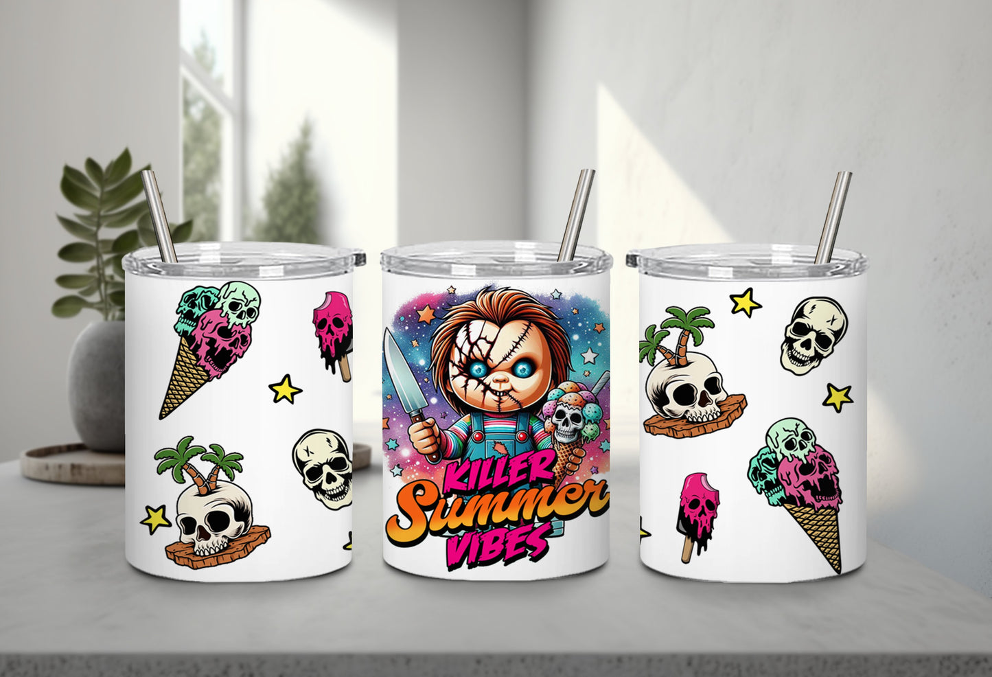 Summer Killer Vibes-10722 - tumbler