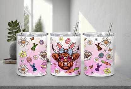 Highland Cow Easter-10399 - tumbler