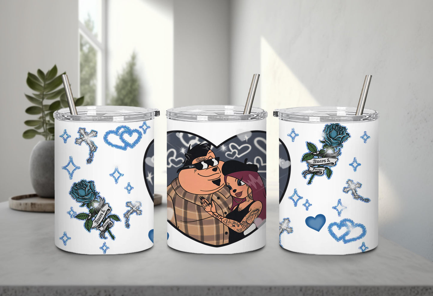 Cholos Cartoon-10159 - tumbler