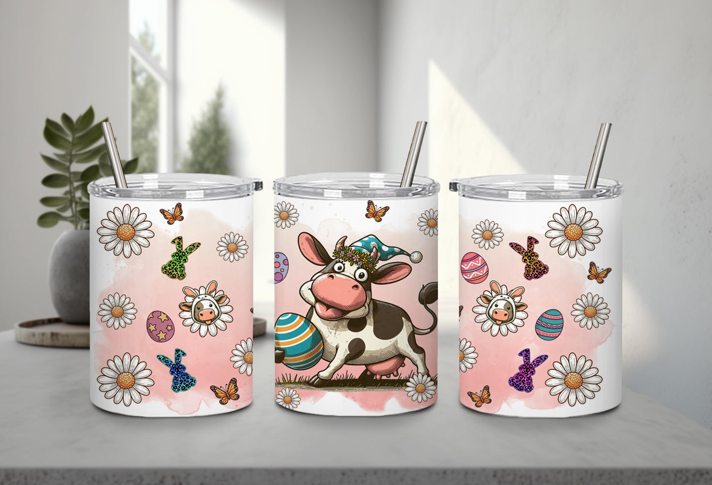 Cow Easter Day-10310 - tumbler