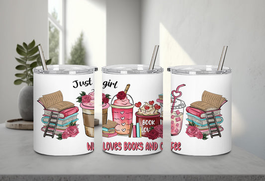 Who Loves Books and Coffee-9985 - tumbler