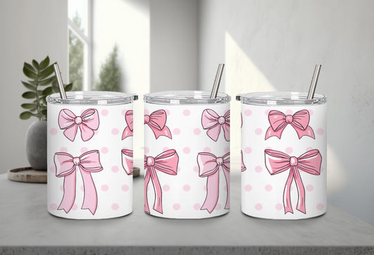 Pink Bow-9987 - tumbler
