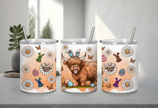 Highland Cow Easter-10376 - tumbler