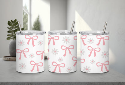 Bow Coquette and Daisy-10246 - tumbler