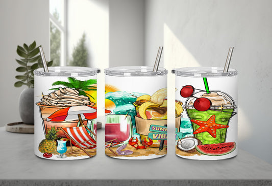 Summer Vibes Coffee Cups-10689 - tumbler