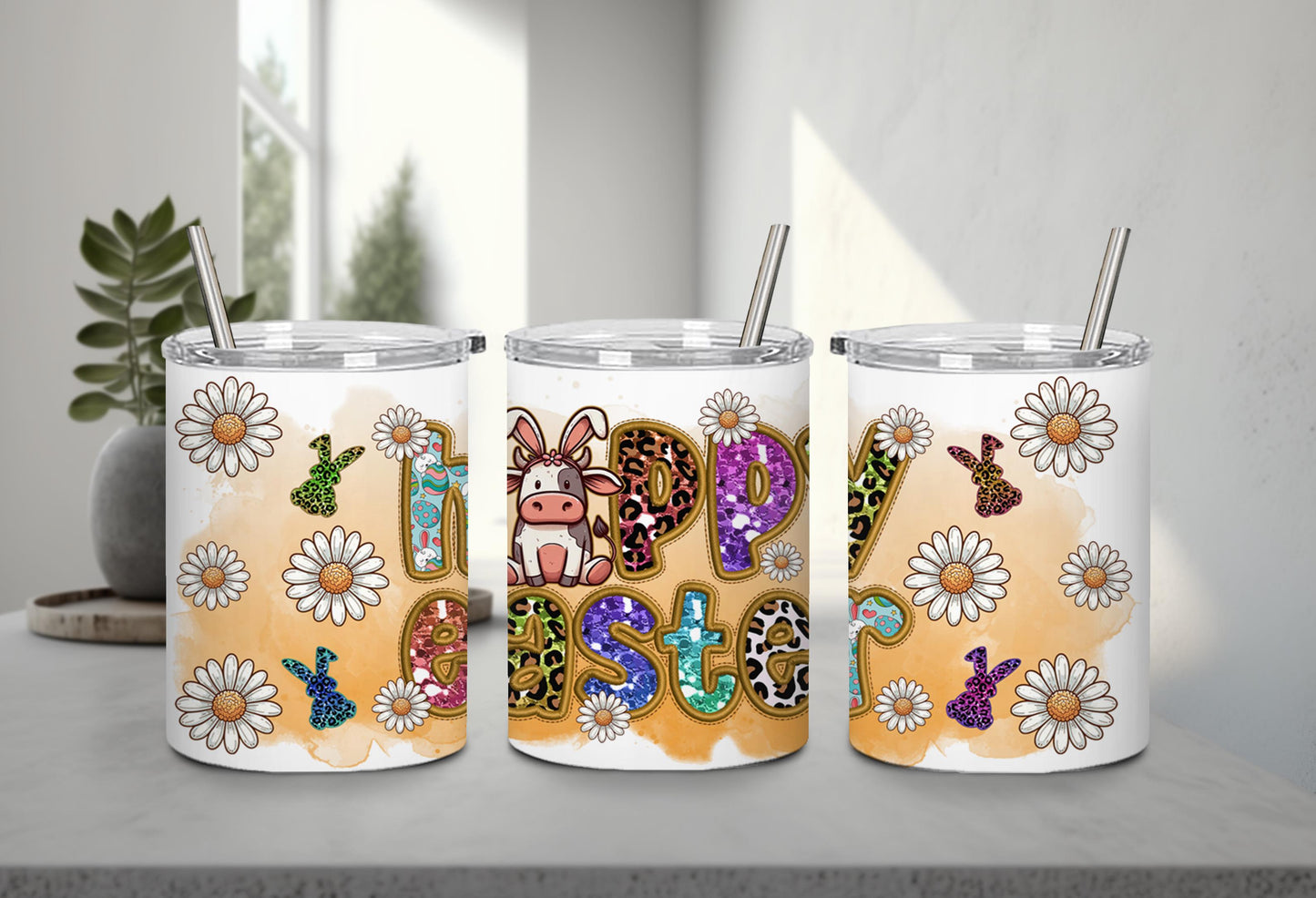 Cow Easter Day-10287 - tumbler