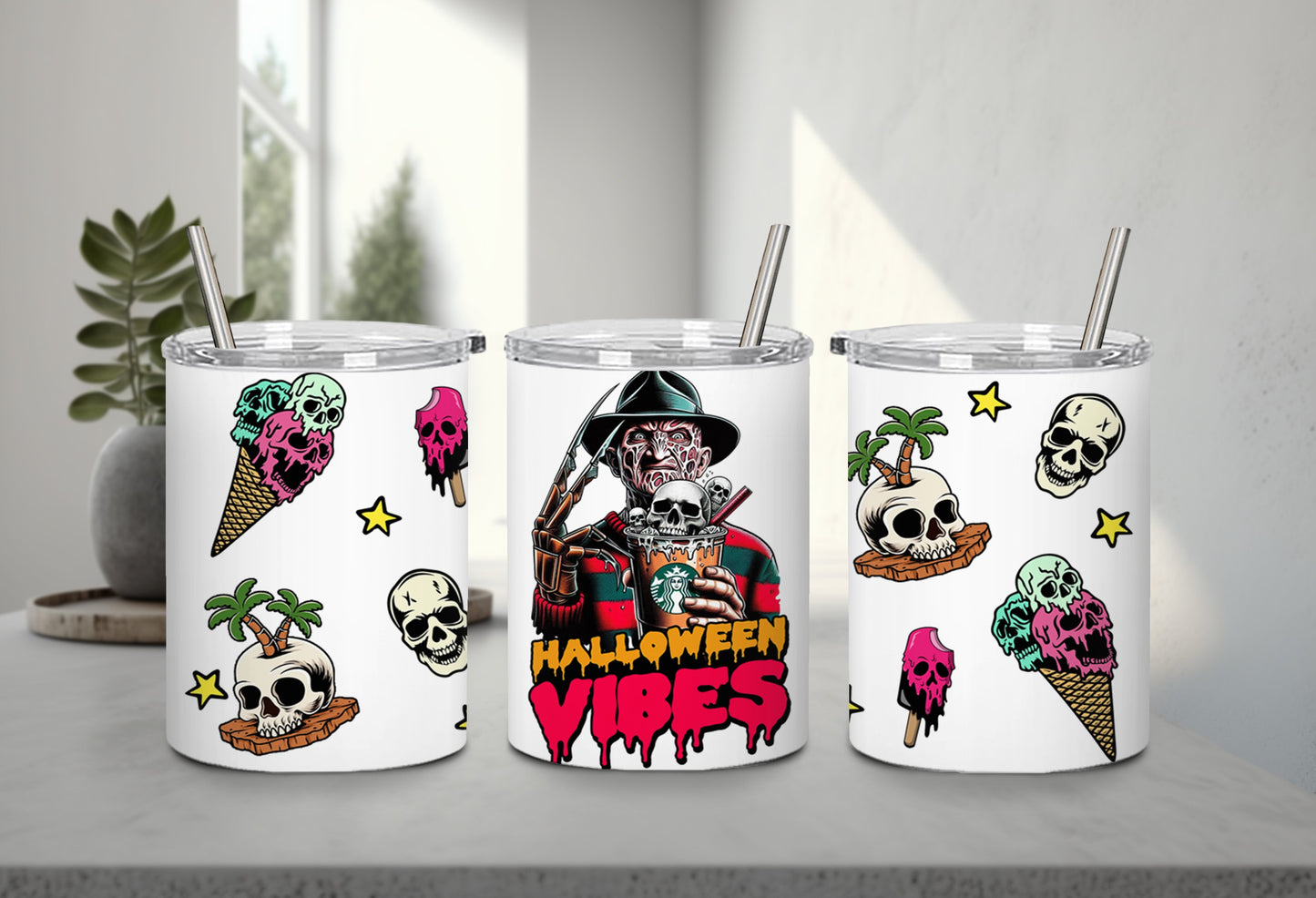 Halloween Vibesr-10748 tumbler- - tumbler