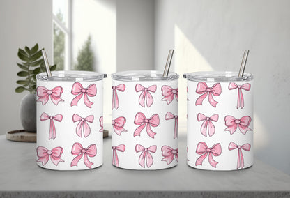 Pink Bow-9993 - tumbler