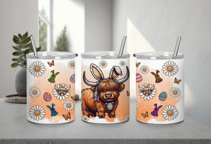 Highland Cow Easter-10381 - tumbler
