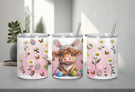 Highland Cow Easter-10403 - tumbler