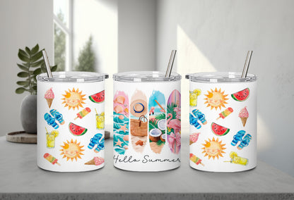 Hello  summer-10663 - tumbler