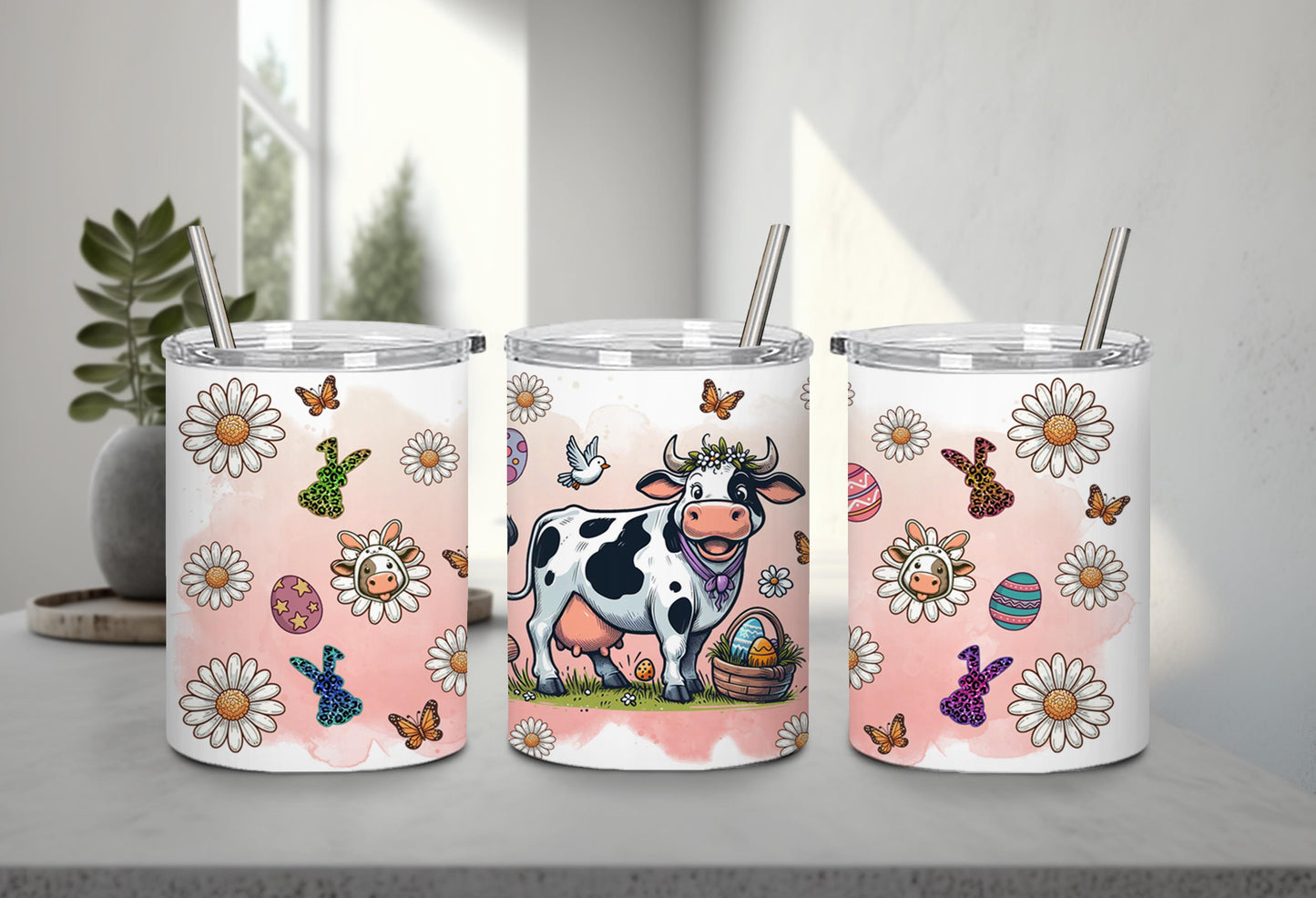 Cow Easter Day-10292 - tumbler