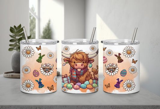 Highland Cow Easter-10374 - tumbler