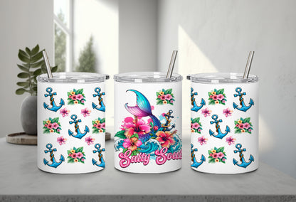 Salty Soul Retro Summer-10668 - tumbler