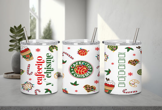 Cafecito y Chisme Christmas-10030 - tumbler