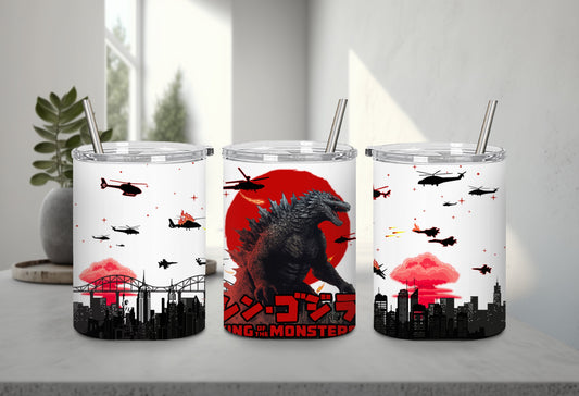 Godzilla - tumbler
