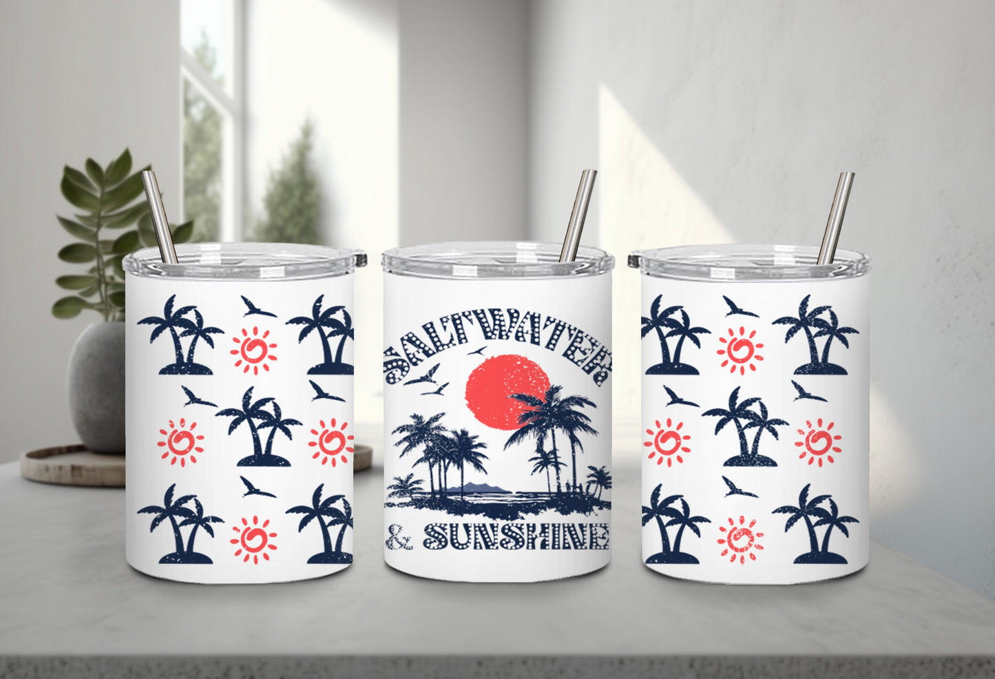 Salt Water And Sunshine Summer-10666 - tumbler
