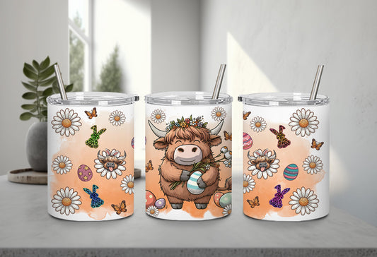 Highland Cow Easter-10387 - tumbler
