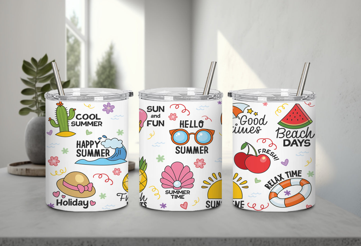 Happy Summer-10685 - tumbler