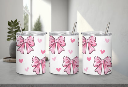 Pink Bow-9988 - tumbler