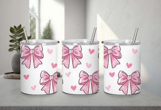 Pink Bow-9988 - tumbler