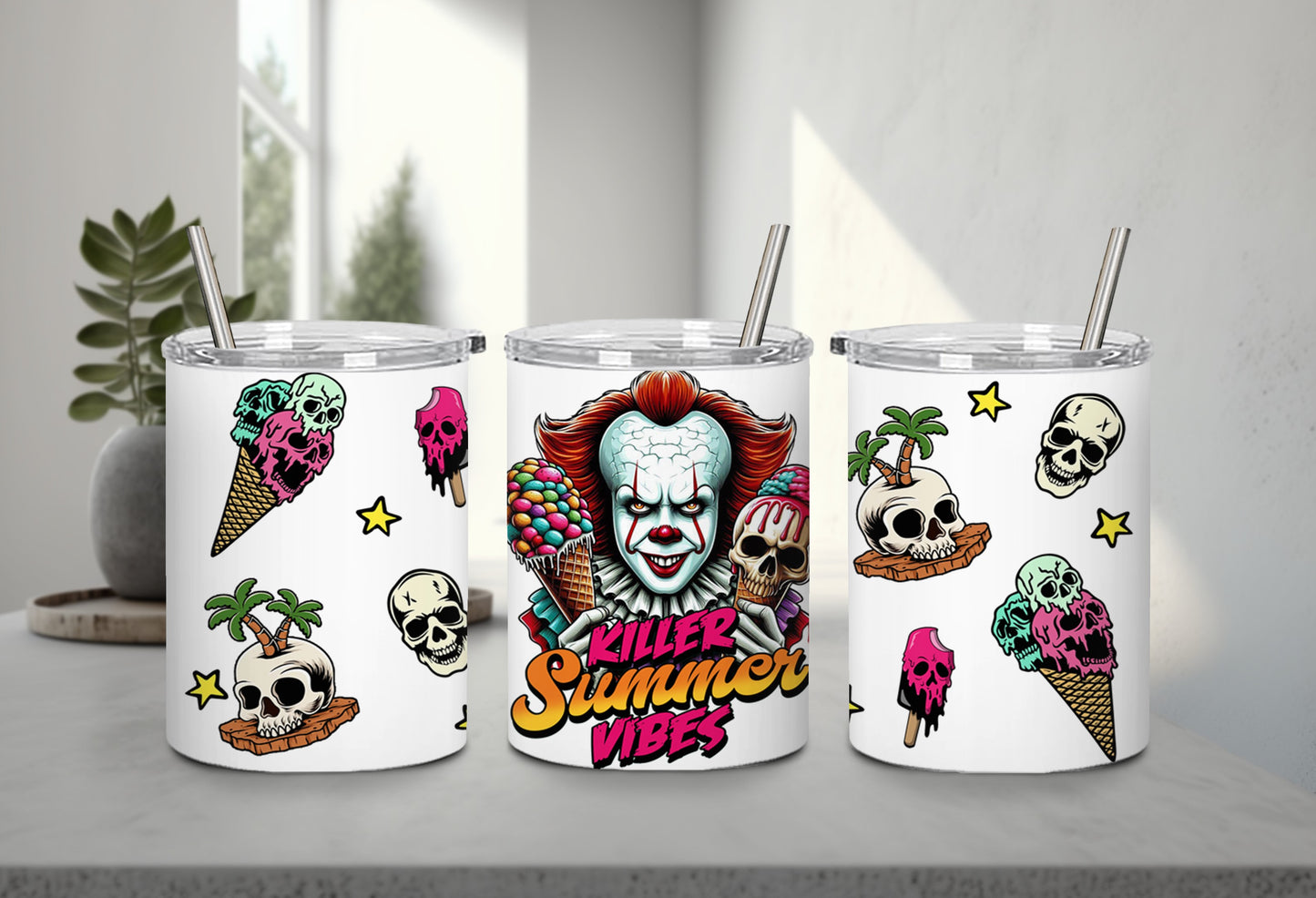 Killer Summer Vibes-10717 - tumbler