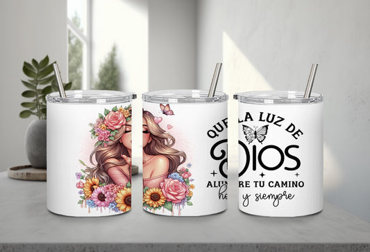 Que La Luz de dios Alumbre tu Camino-10185 - tumbler
