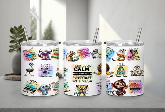 I May Look Calm-9897 - tumbler