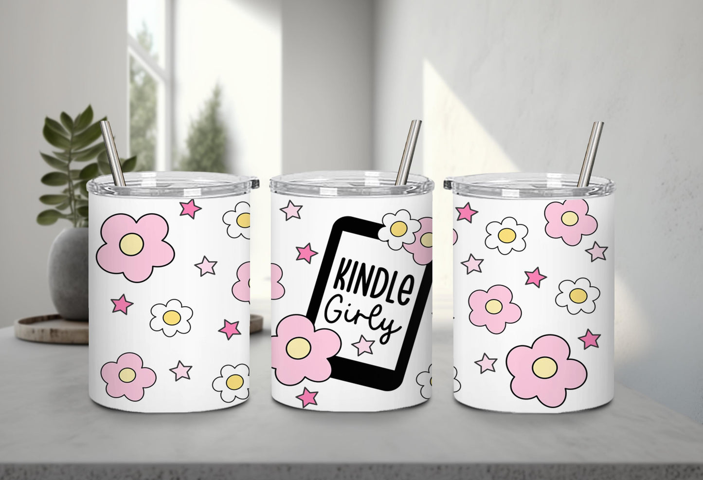Kindle Girly-9982 - tumbler