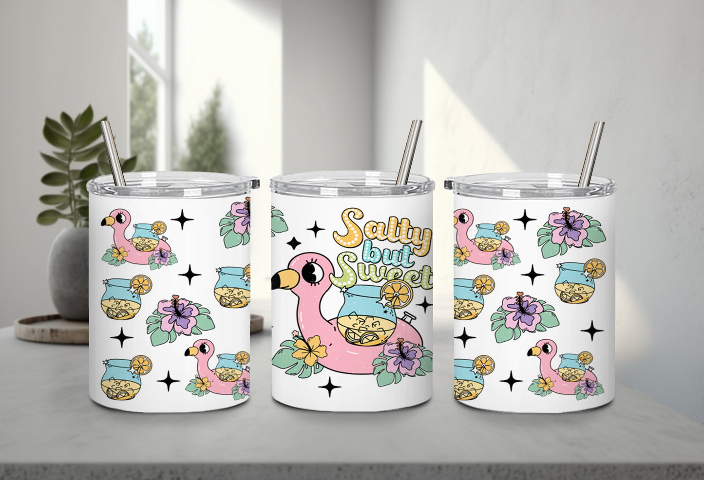 Salty But Sweet Distressed-10667 - tumbler